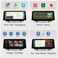 Wireless CarPlay Android Auto Car Multimedia Player For BMW X3 E83 2004-2008 No Screen Linux System For YouTube BT GPS Radio 5
