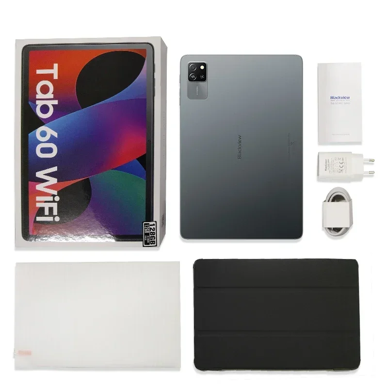 2025 New Blackview Tab 60 WIFI Tablet 10.1Inch IPS Display Widevine L1 Android 14 5100mAh Battery 12GB(4+8Expand) 128GB PC Pad 6