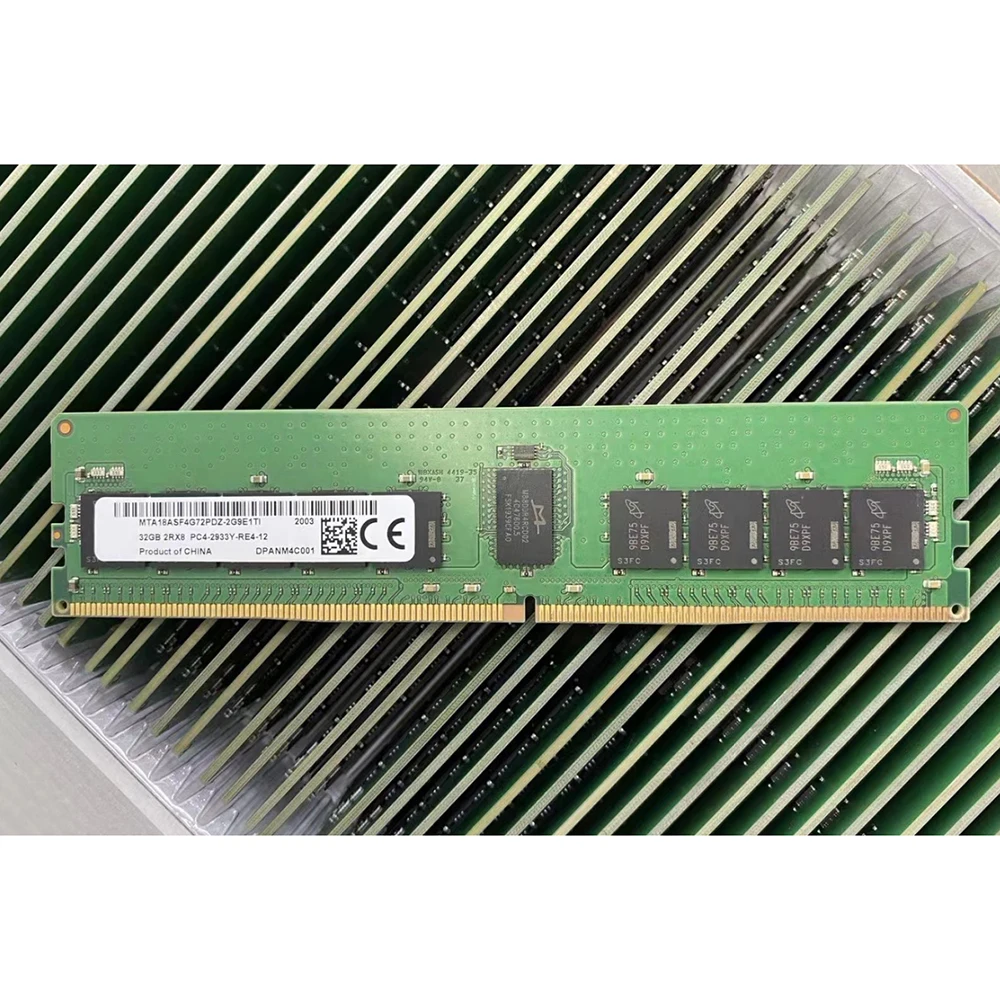 MT 서버 메모리용 MTA18ASF4G72PDZ-2G9E1, 하이 퀄리티 RAM, 32G, 32GB, 2RX8, PC4-2933Y, DDR4, 2933, ECC REG, 1 개