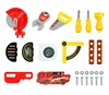 [Disney] 3 in1 Cars Lightning McQueen Toolbox Toy Set  Mickey mouse Simulated kitchen set play house set kids toys for baby gift 4