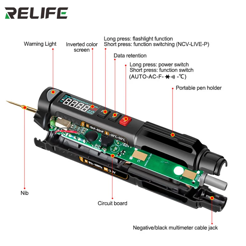 RELIFE DT-01 ڵ   ,   Ƽ,   ׽,   跮, 3 in 1