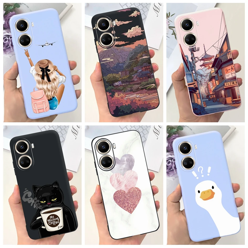 Cute Cartoon Duck Soft Silicone Phone Case - Stylish Back Cover