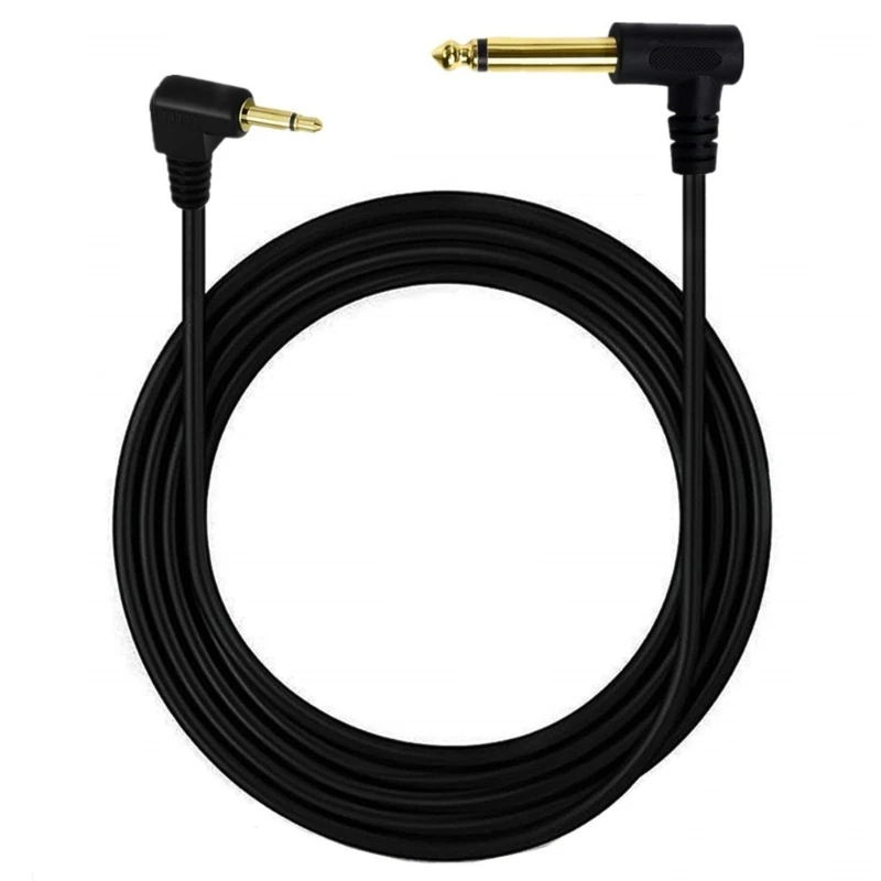 Professional 6 35mm 1 4 In to 3 5mm 1 8 TS Mono Adapter Cable for jpg professional-6-35mm-1-4-in-to-3-5mm-1-8-ts-mono-adapter-cable-for-jpg