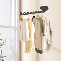 Foldable Clothes Rack Wall Mounted Drying Rack Aluminum Alloy Clothes Organization Collapsible Drying Racks for Laundry Room 1