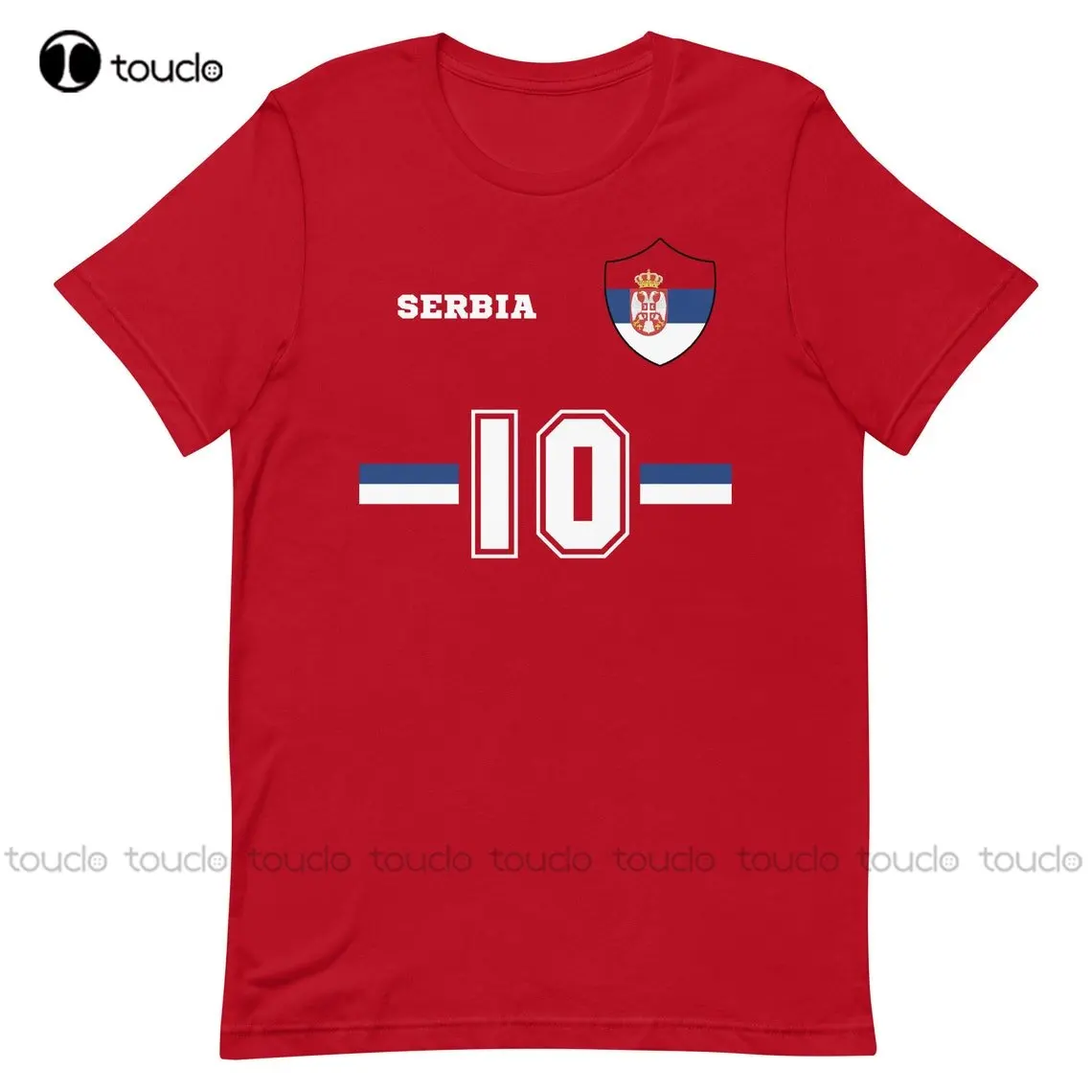 Serbia Shirt Serbia Soccer Jersey Personalizzato Srbija Soccer Tournament Fan Shirt Personalizza Il Tuo Numero Regalo Di Natale Xs-5Xl