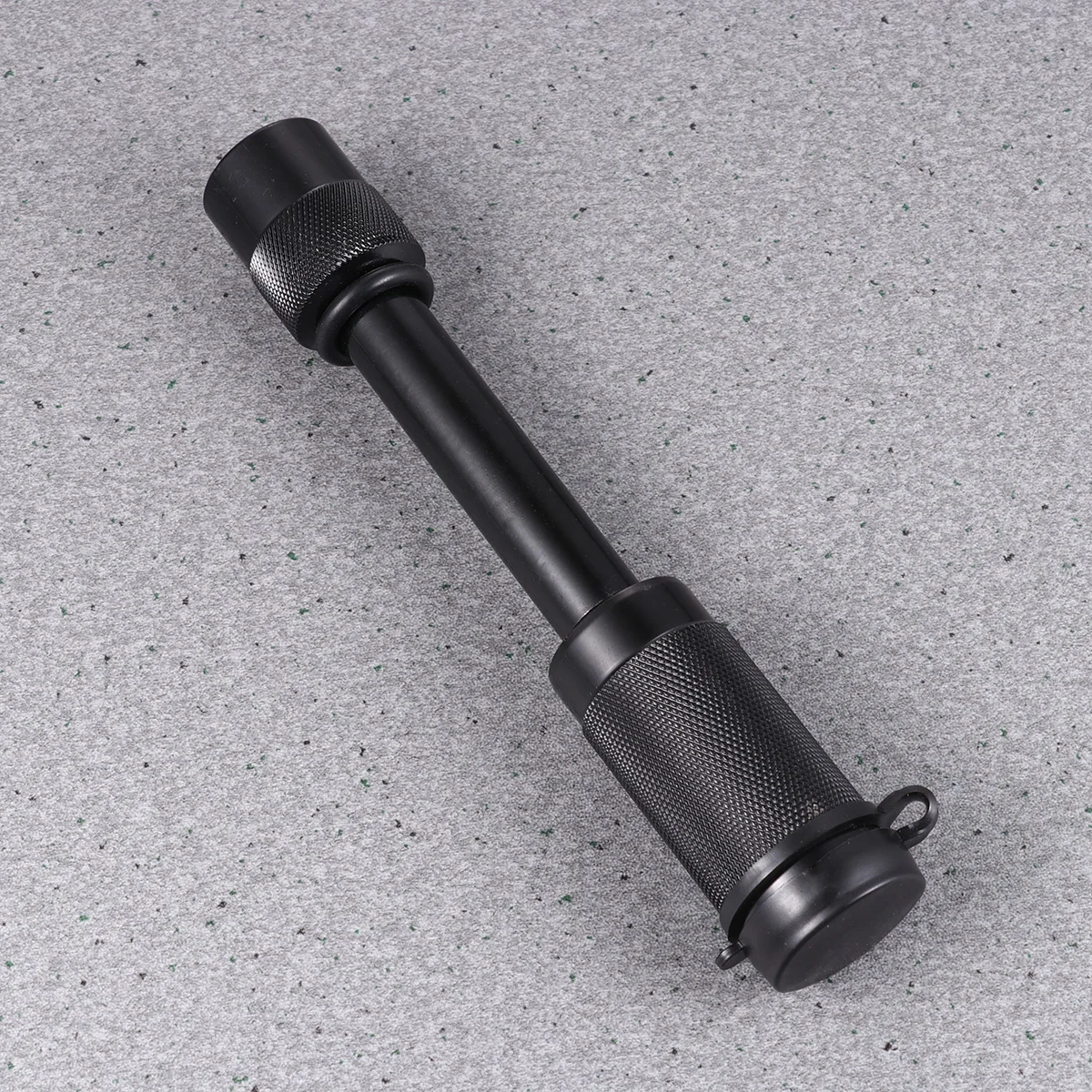 

Anti-theft Latch Lock Locking Pin Key Coated Dual Receiver Locking Hitch Pin Black