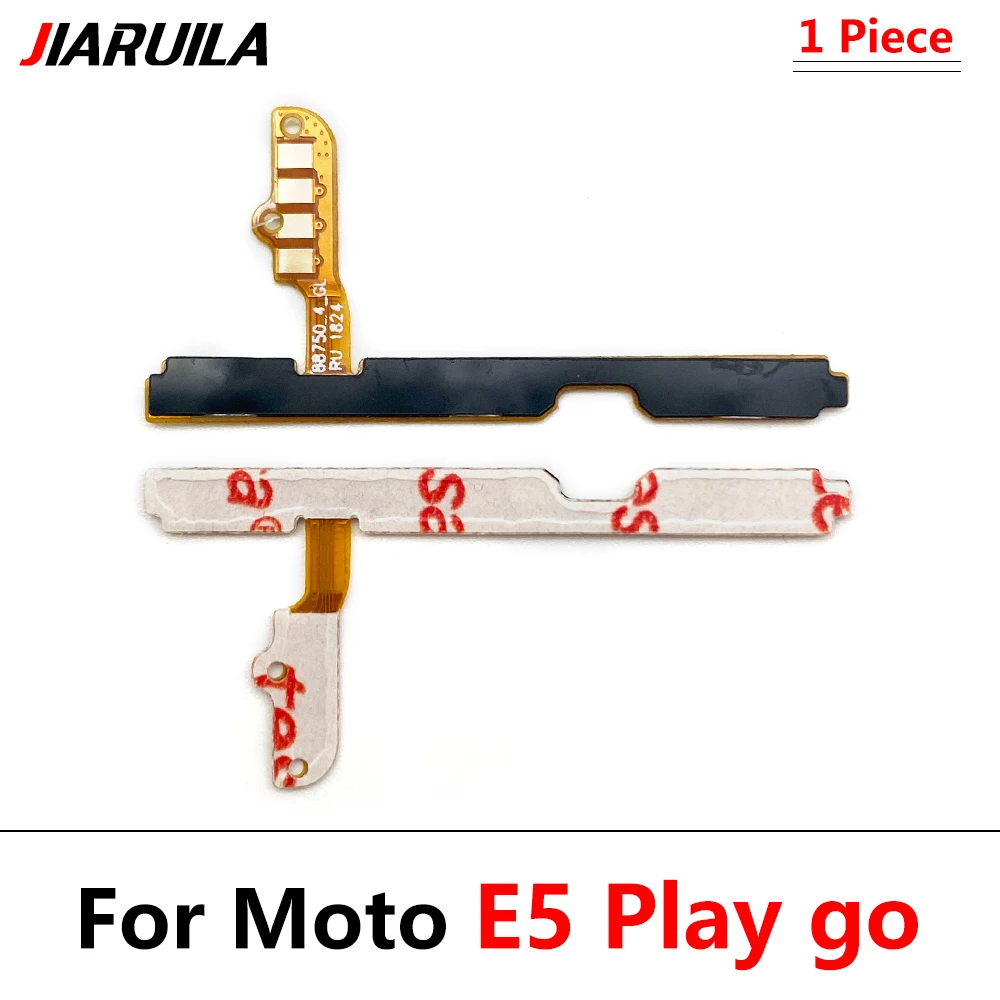 Replacement Power On/Off Volume Switch Key Button Flex Cable Ribbon for Motorola Moto E Series
