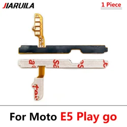 Replacement Power On/Off Volume Switch Key Button Flex Cable Ribbon for Motorola Moto E Series (E5 Play GO)