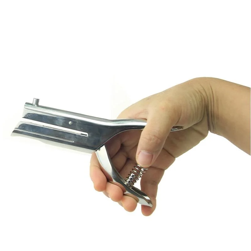 3mm/6mm/8mm Circle Hole Punch for PVC Card, Protective Film,Tag, Heavy Duty Utility Punch,1/3",1/4",1/8 Inch Round, 2 Inch Reach