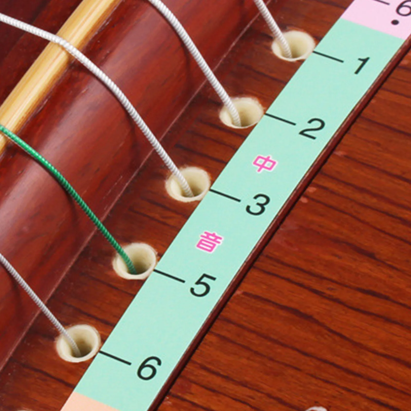 Guzheng Scale Note Stickers 2Pcs for Beginner Practice ancient zither,guzheng strings,guzheng finger guard,guzheng cleaning brush