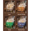 Makeup Organizer, Large Capacity Cosmetics Makeup Organizer for Vanity, Dustproof Waterproof Cosmetics Display Case 2