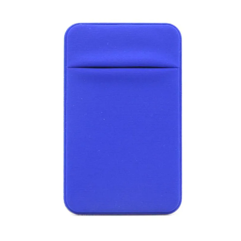 CREATCABIN Swan Phone Card Holder Leather Cell Phone Wallet Stick On Adhesive Credit Card Holder Slim Double Pocket Sticker For Back Of Phone Case Compatible With Most Phones 3 7 X 2 5 Inch