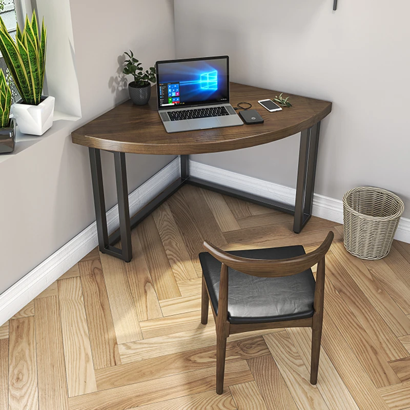 

Reading Gaming Computer Desk Small Apartment Corner Mini Seating Room Computer Desk Cream Wind Escritorio Office Supplies