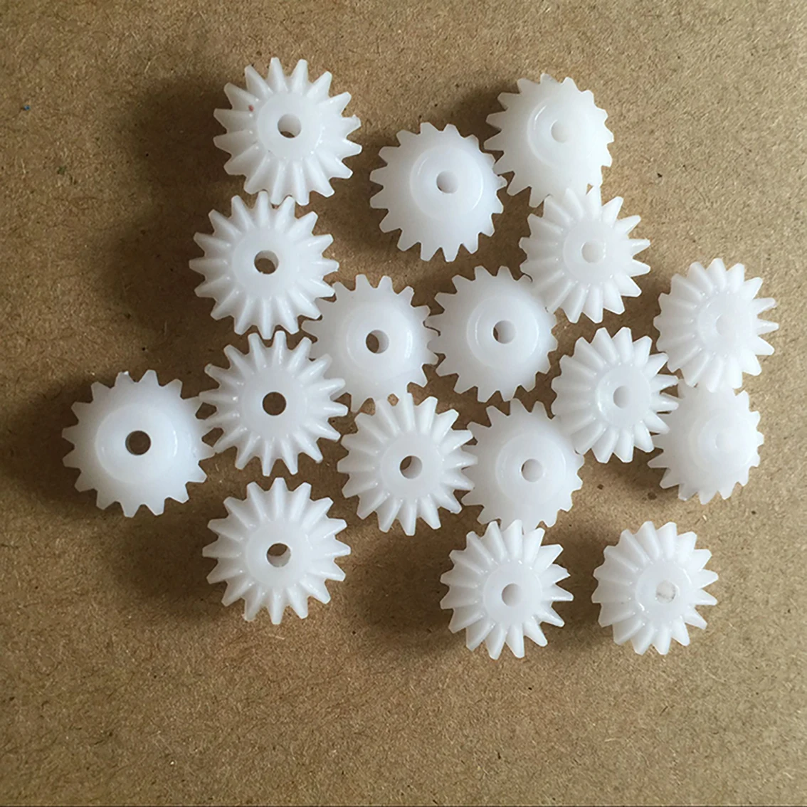 S162A 0.5M 16 Teeth 1.9mm Aperture 11.4mm Diameter Plastic Bevel Gear DIY Toy Parts Accessories transmission gear