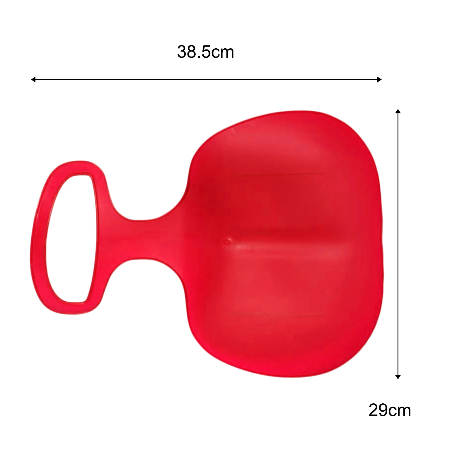 2Pcs/Set Snow Sled Board Anti-skid Design Stable Base Handle Design Children Snow Sled Sledge for Kids