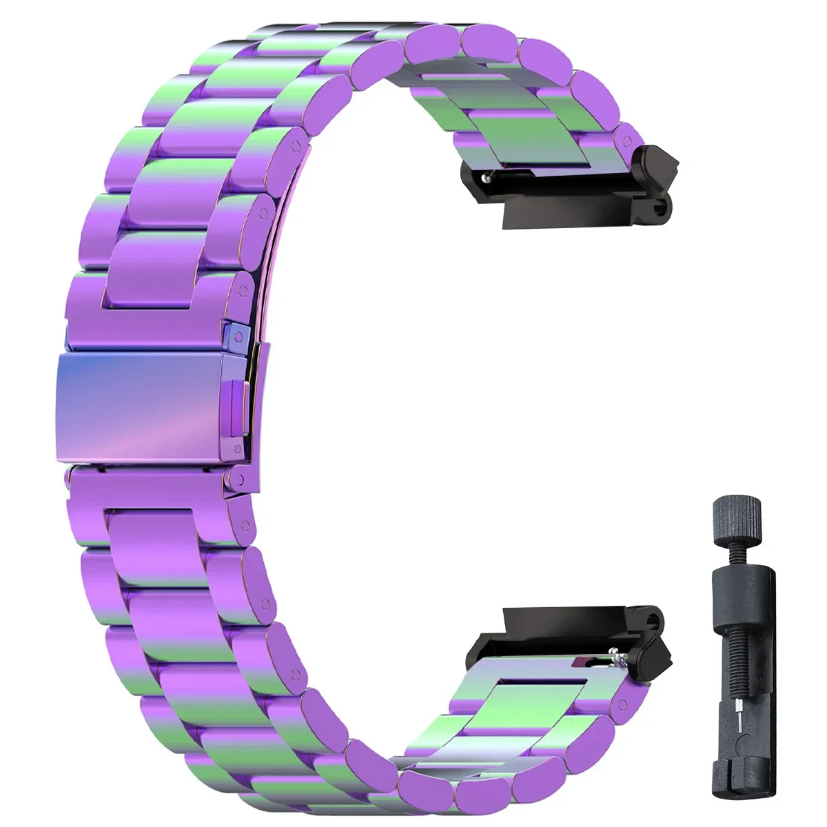 Premium Stainless Steel Smartwatch Bracelet Strap