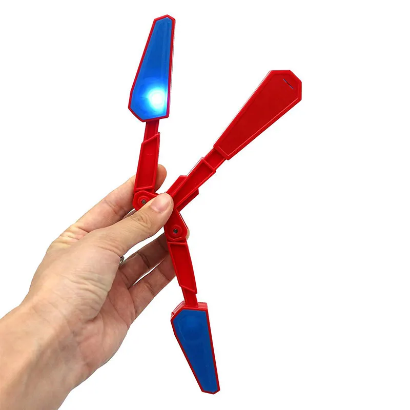 Children Flip Butterfly Knife Flipper Toy LED Master Light Up Outdoor Toy stress reliever Twirl It 100 Tricks,decompression toy,cosplay prop,cosplay toy,game knife