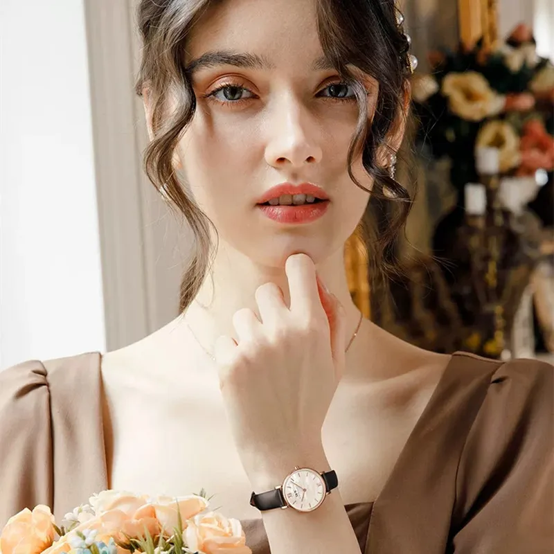 CARNIVAL Brand Fashion Watch For Women Ladies Luxury Quartz Wrist Watch 30m Waterproof Sapphire 6mm Ultra Thin 2023 Reloj Mujer