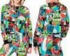 ABCDE Dancing Sports Casual Men's and Women's Quick-drying Light Sunscreen Coat 0437 1