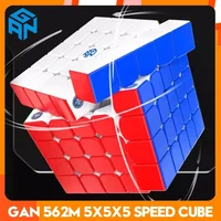 GAN 562M UV 5X5 Magnetic Magic Speed Cubo Magico Puzzle Cube Stickerless GAN 562 5x5x5 Maglev Professional Fidget Toys 1
