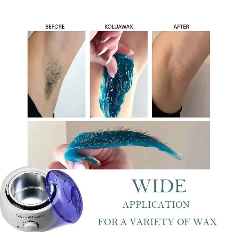 Wax Heater Machine for Hair Removal Wax Beans Warmer Depilatory Wax-melting Pot Depilation Epilator Heater Machine Kit