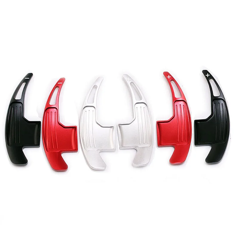 Car Styling for Mustang 2015 DSG Steering Wheel Gear Shifters Paddle Extension Aluminum Alloy Cover Trim steering wheel paddle extension