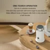 Milk Frother,Electric Milk Frother,Fully Automatic Milk Frother,Automatic Milk Frother for Hot & Cold Froth EU Plug 5
