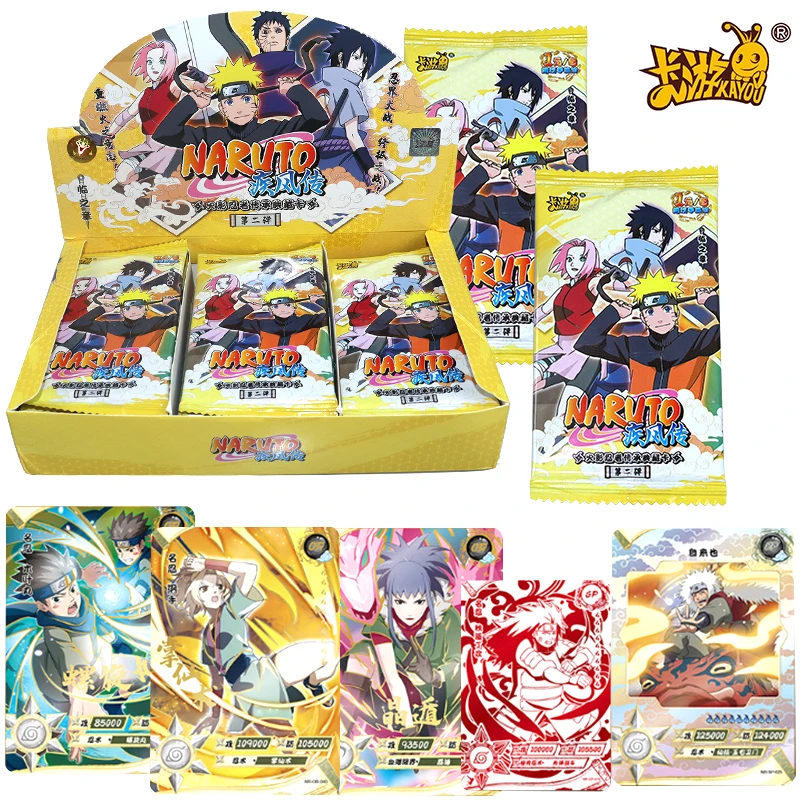 NarutoCardsGenuineKAYOUAnimeCollectionCardOriginalNarutoGame