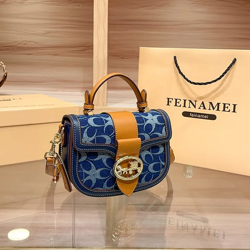 حقيبة يد نسائية، حقيبة قماش فاخرة خفيفة الوزن من ا...