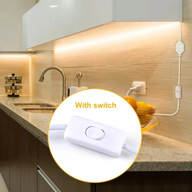Bande lumineuse LED COB étanche pour extérieur et intérieur, diode néon, rétroéclairage de pièce, jardin, cuisine, TV, lampe de pièce veveveveved, 220V 5