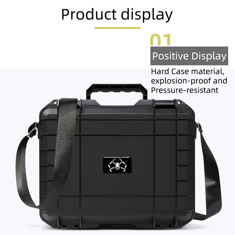 Étui rigide étanche pour DJI Flip Fly More Combo, 7 batteries