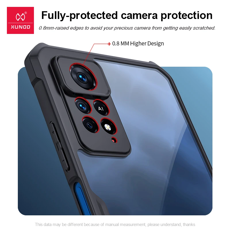 Xundd ̽ 11  5G ̽ Shockproof  Redmi Note11 S Pro ̽ Funda Coque