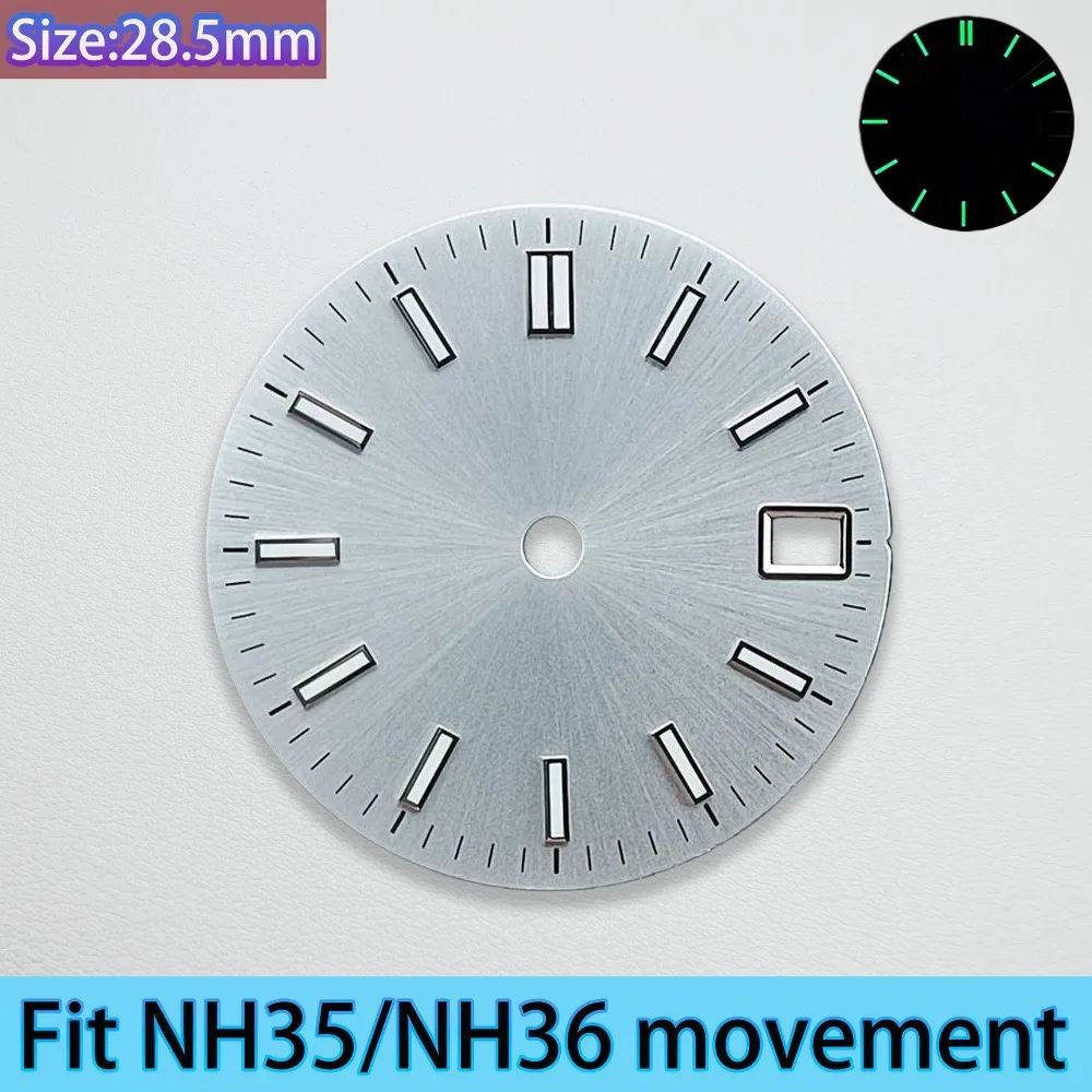 Luminous Multicolor Dial and Hands