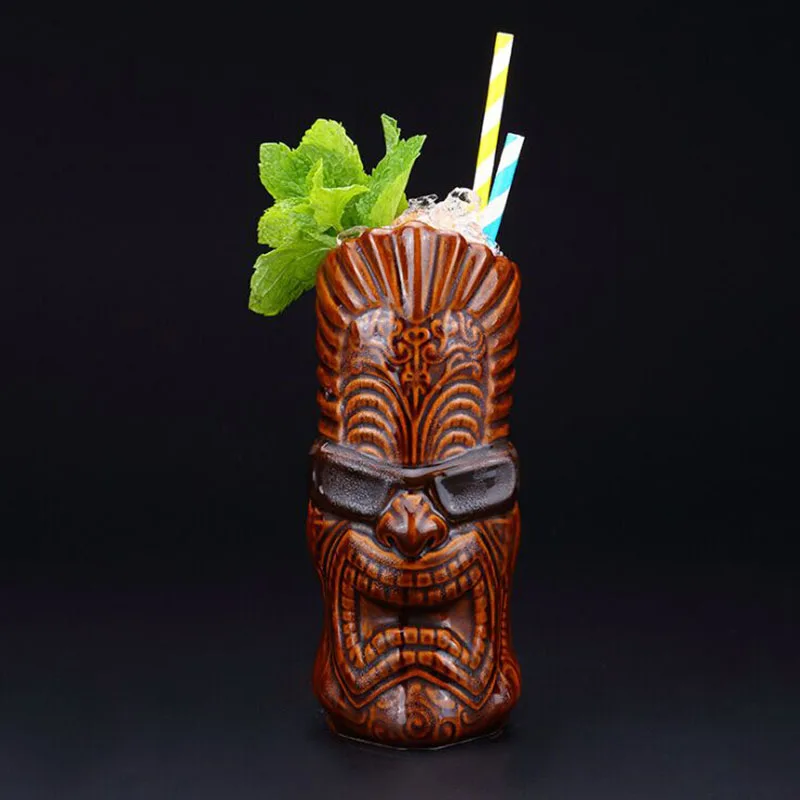 

Кружки с изображением милой совы, гавайская чашка для коктейлей, кружка для пива, напитков, кружка для вина, керамическая кружка Ku.Ku.Kauioo, Принадлежности для бара