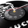Fictional Character Chucky Wall Clock Made Of Vinyl Record Horror Movie Home Decor Wall Watch Halloween Vinyl Disk Crafts Clock 2