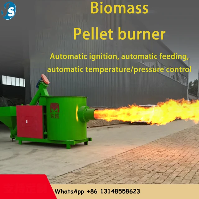 Biomass Pellet Burner Large-scale Energy Saving And Environmental  Protection Heating Combustion Furnace Straw Sawdust Machine - Sprayers -  AliExpress