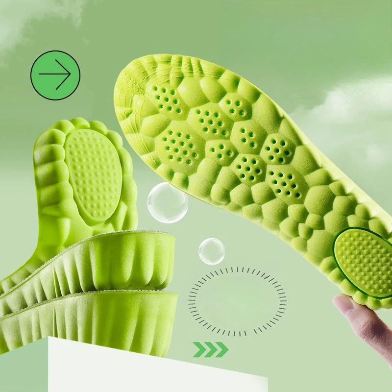1Pair Height Increase Insoles Breathable Anti-Odor Insole Shock Absorbing...
