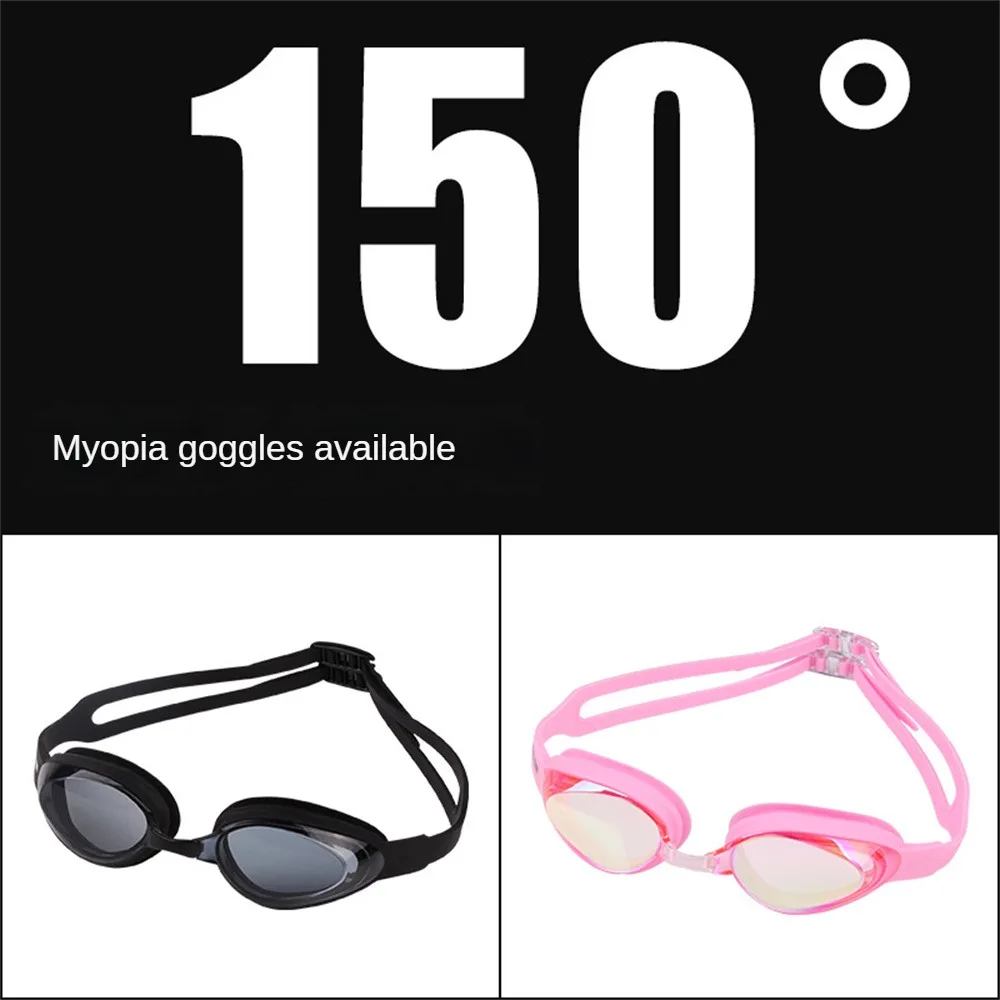 

JH8900 Swimming Racing Glasses Waterproof Anti-fog Adult Swimming Durable Goggles Multicolor Swimming Goggles For Men And Women