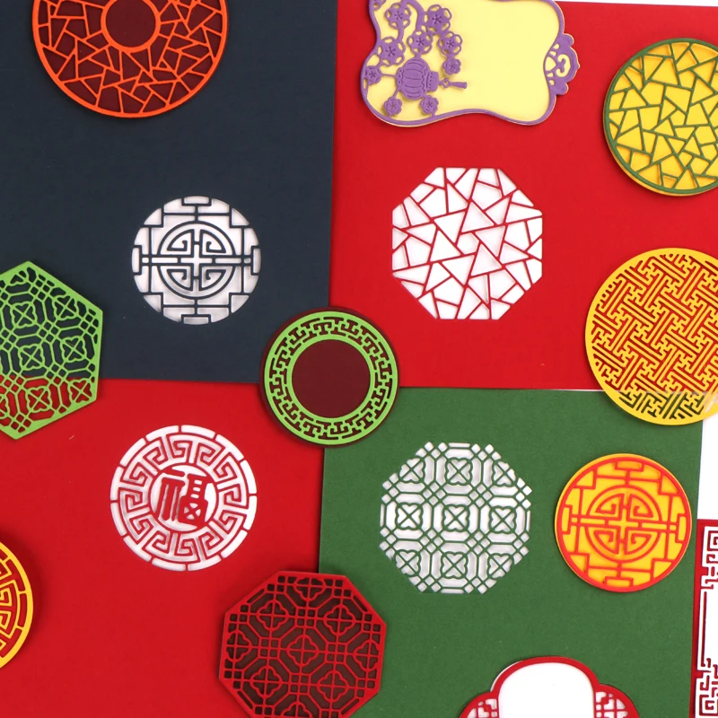 DUOFEN METAL CUTTING DIES Chinese New Year 2023 new arrivals stencil DIY Scrapbook Paper Album 2