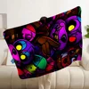 Printed Blanket Picnic Blanket Anime F-Five Nights At FreddyS Warm Blanket Soft and Comfortable Home Travel Birthday Gift 3
