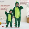 MICHLEY Halloween Flannel Blanket Sleepers Winter Hooded Children Family Costume Clothes Jumpsuit Sleepwear Robe For Boys Girl 5