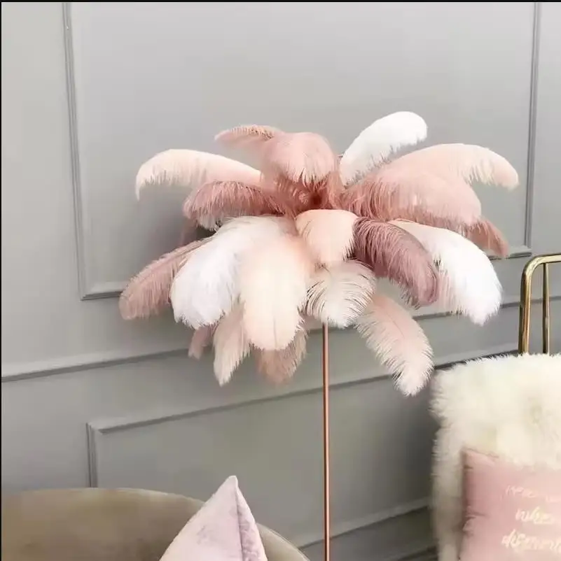 10 Plumas De Avestruz Multicolor (15-60 Cm) - Para Decoración De Bodas, Fiestas, Centros De Mesa, Manualidades Y Disfraces - Colores Vivos
