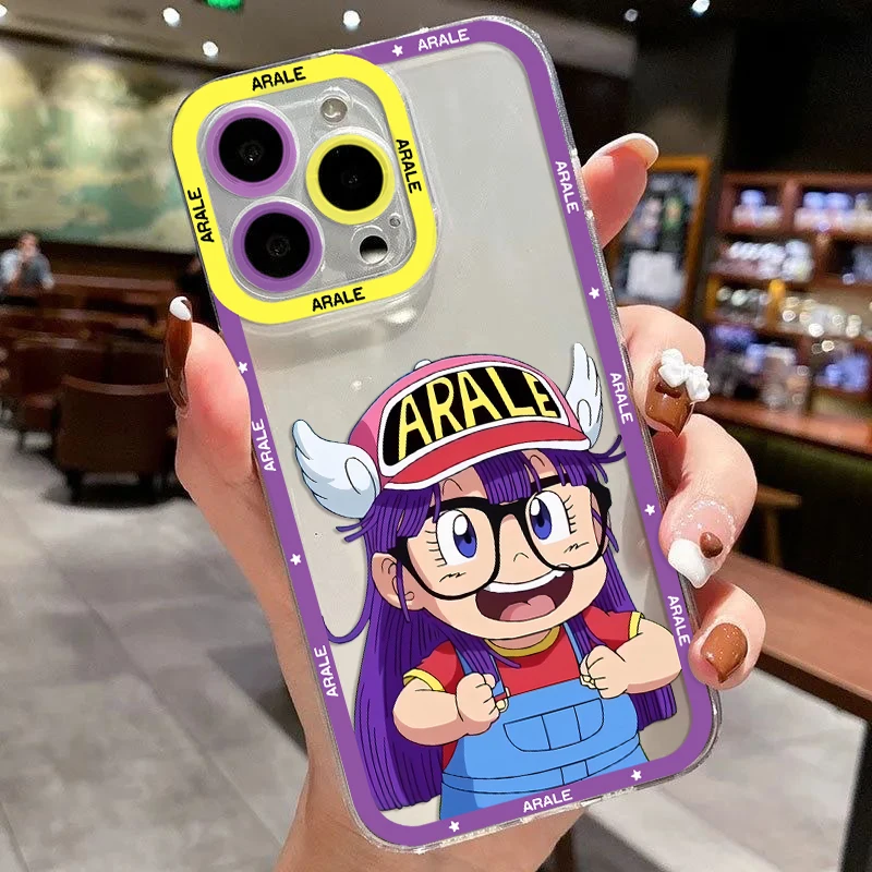 Whimsical Arale Clear Soft TPU Phone Case