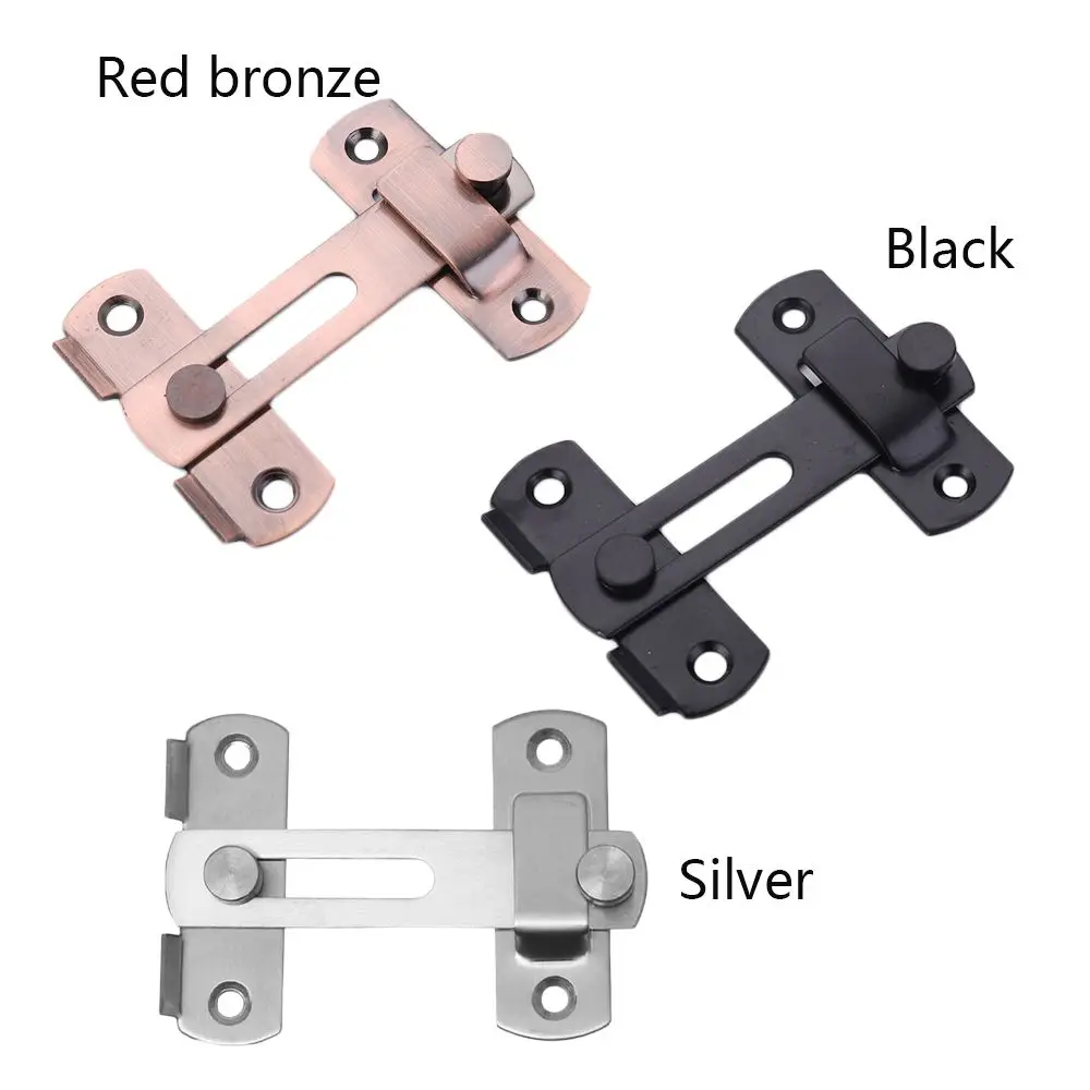 Description Picture 3 of itemHardware Furniture Padlock Clasp Security Silent Gate Buckle Screws Window Catch Lock Door Bolt Hasp Cabinet Catches