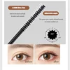 Silk Fiber Matte Mascara Makeup Ultra-Fine Brush Lengthens Eyelashes Waterproof Fast Dry Brown Black Curling Mascara Comestic 4