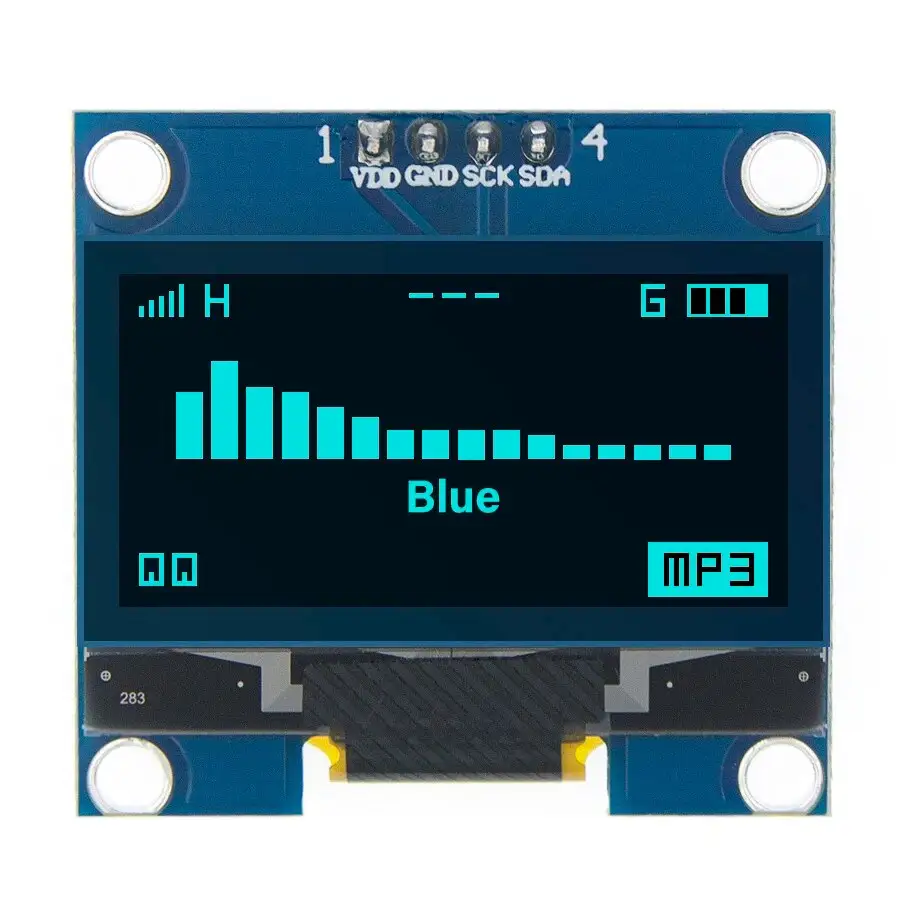 1.3" OLED Display Module White Blue Color Drive Chip SH1106 128X64 1.3 Inch LCD LED IIC I2C Communicate image 3
