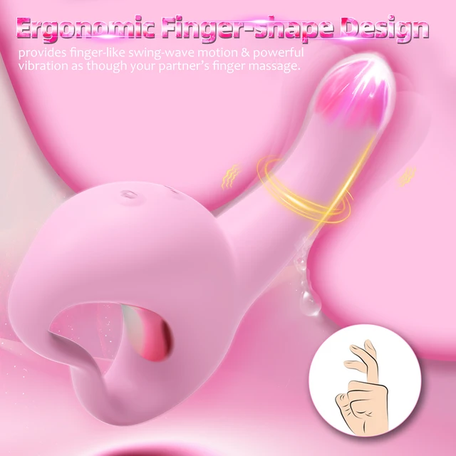Masajeador, vibrador de dedo para punto G
