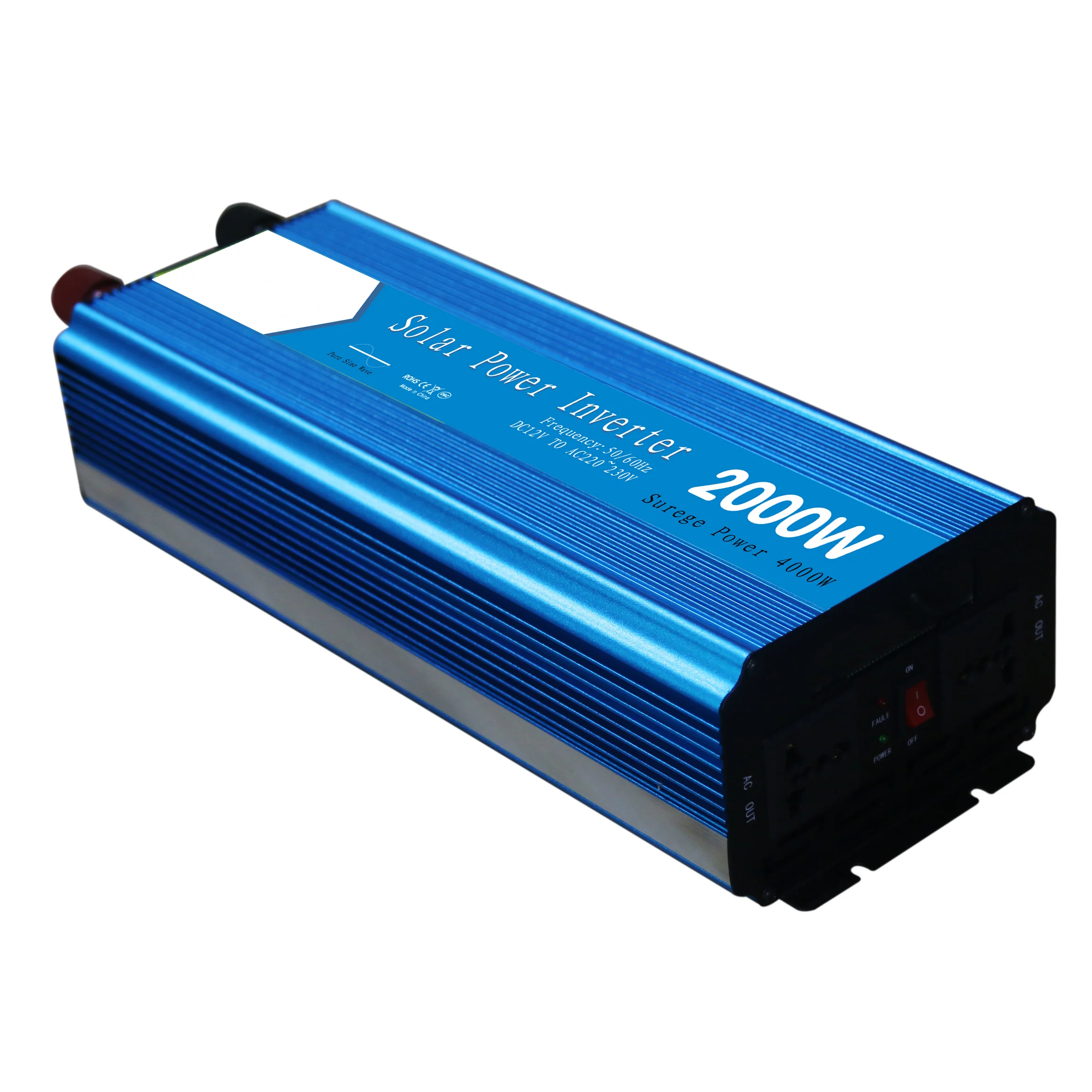 

1000W/1kw 1000 WATT 12V/24V/48V DC to AC 110V/120V/220V/230V Pure Sine Wave Inverter