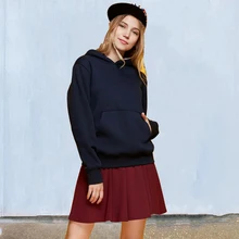 

Women's Hoodies Casual Solid Color Sweatshirt Oversized Pullover Outdoor Pockets Hoodie Long Sleeve Top Woman Fashion Clothes