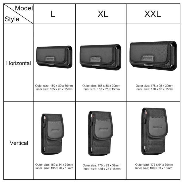 휴대폰 보호와 편리성을 위한 최고의 선택: HAWEEL 휴대폰 허리 가방
